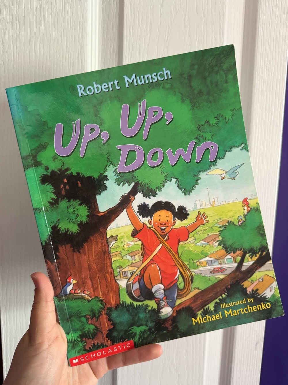 Book - Up, Up, Down by Robert Munsch